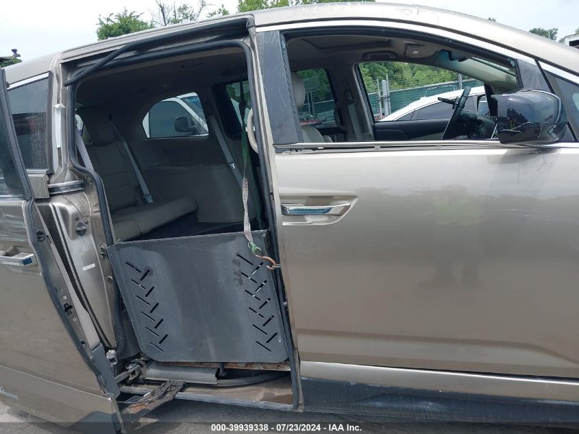 2011 Honda Odyssey Ex-L VIN: 5FNRL5H61BB060331 Lot: 39939338