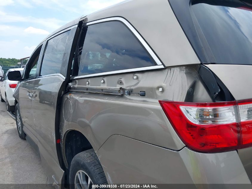 2011 Honda Odyssey Ex-L VIN: 5FNRL5H61BB060331 Lot: 39939338