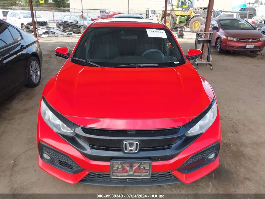 2019 Honda Civic Ex VIN: SHHFK7H63KU407366 Lot: 39939340