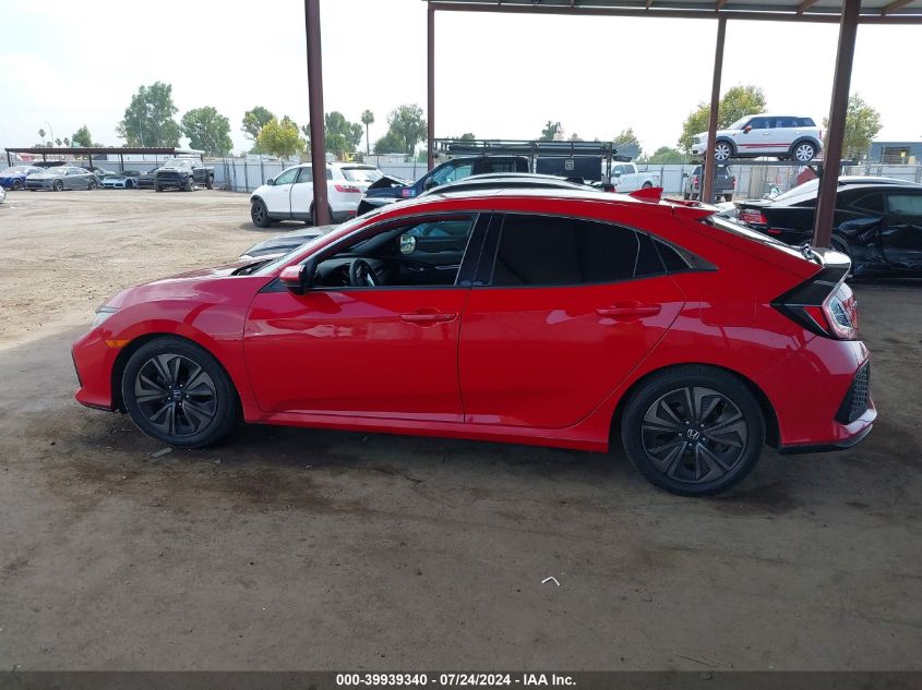 2019 Honda Civic Ex VIN: SHHFK7H63KU407366 Lot: 39939340