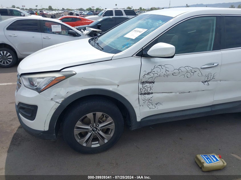 2015 Hyundai Santa Fe Sport 2.4L VIN: 5XYZT3LB8FG257777 Lot: 39939341