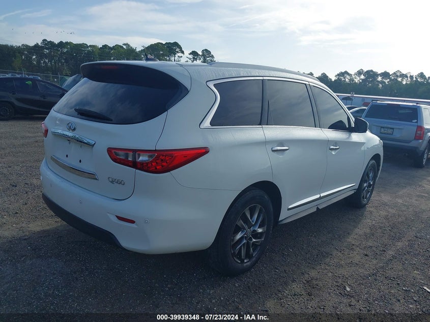 2014 Infiniti Qx60 VIN: 5N1AL0MN1EC502275 Lot: 39939348