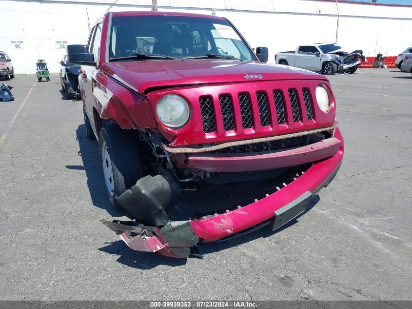 2012 Jeep Patriot Sport VIN: 1C4NJRBB7CD583640 Lot: 39939353