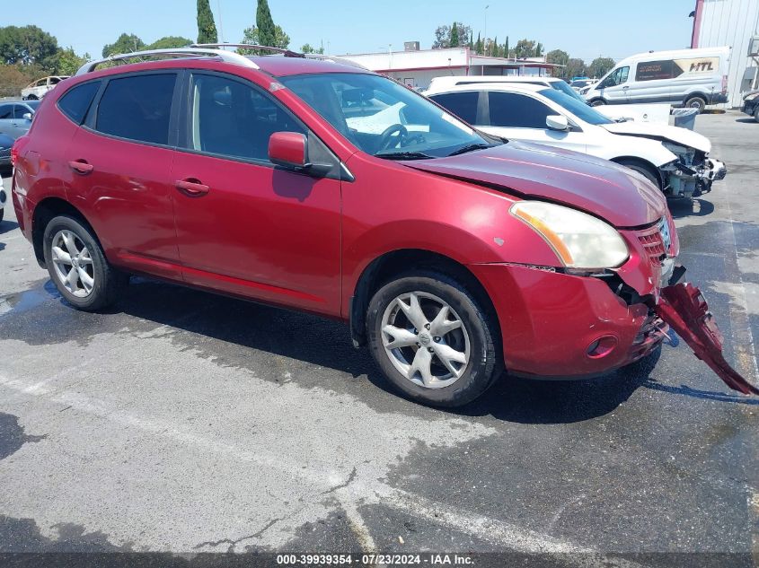 2008 Nissan Rogue Sl VIN: JN8AS58TX8W007576 Lot: 39939354