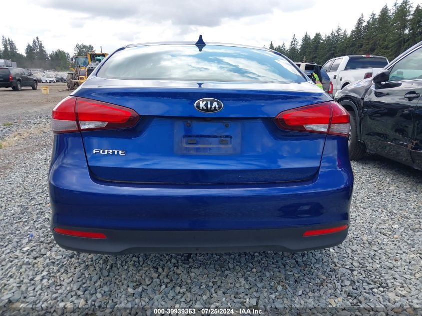 2018 Kia Forte Lx Automatic Lx VIN: 3KPFK4A70JE279904 Lot: 39939363