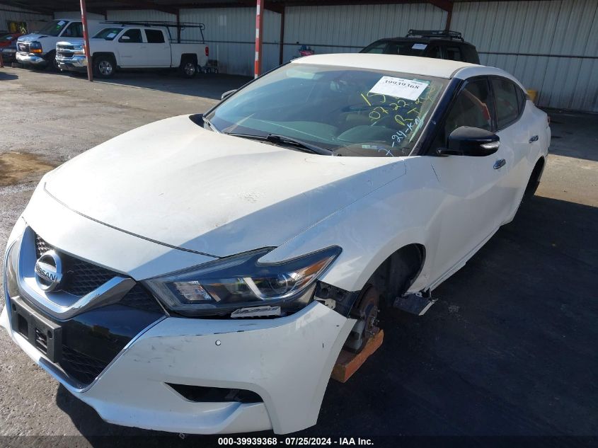 2016 Nissan Maxima 3.5 Platinum/3.5 S/3.5 Sl/3.5 Sr/3.5 Sv VIN: 1N4AA6AP9GC376100 Lot: 39939368