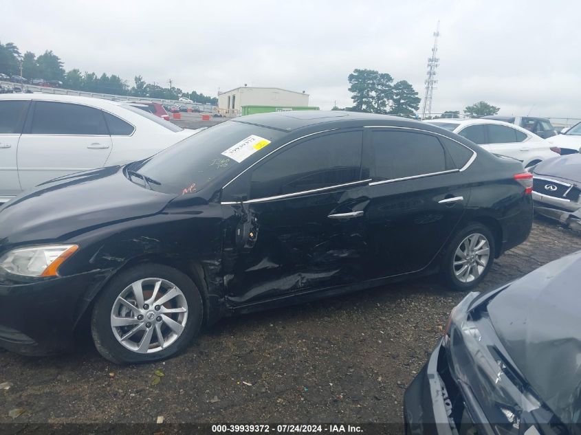 2015 Nissan Sentra Sv VIN: 3N1AB7AP9FY254309 Lot: 39939372