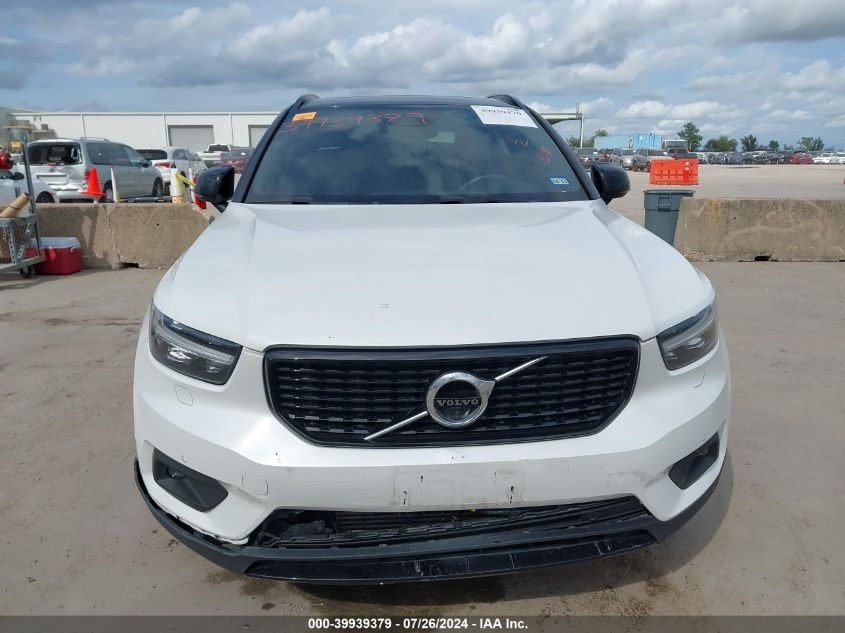 2019 Volvo Xc40 T5 R-Design VIN: YV4162UM1K2096530 Lot: 39939379