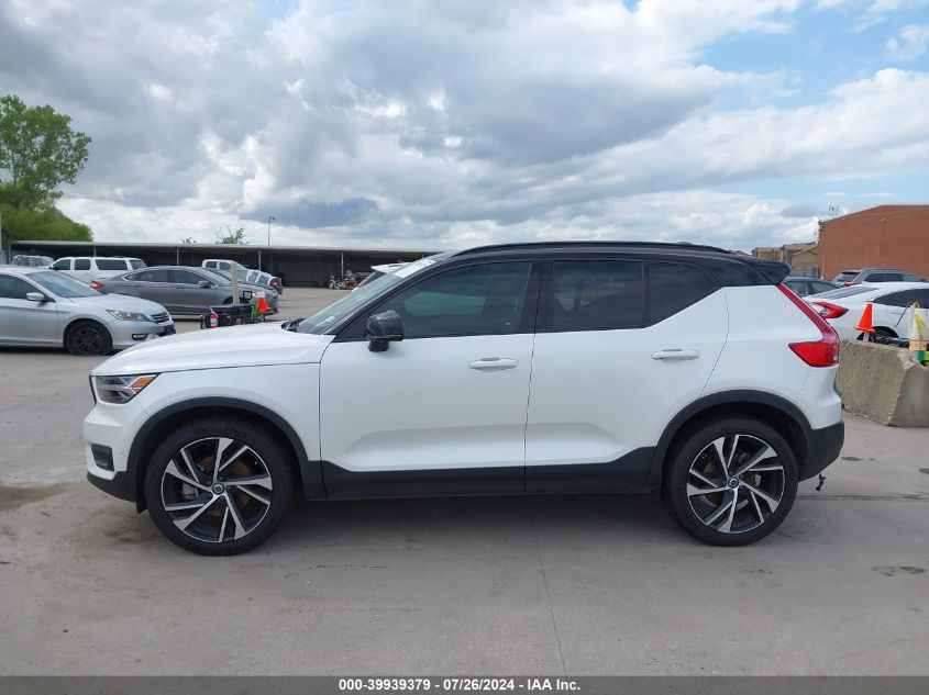 2019 Volvo Xc40 T5 R-Design VIN: YV4162UM1K2096530 Lot: 39939379