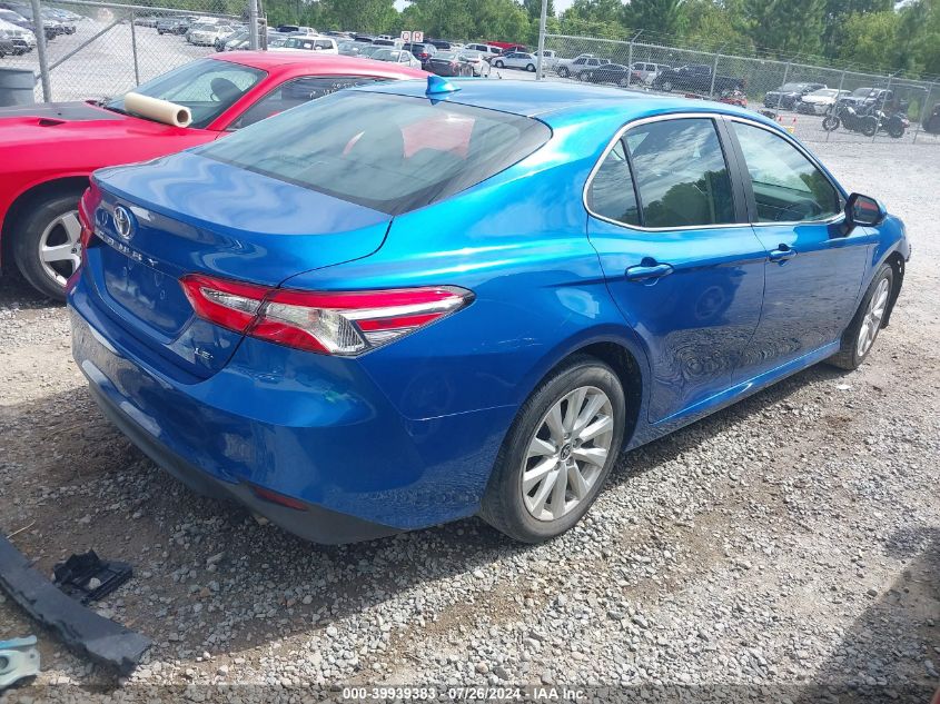 2020 Toyota Camry Le VIN: 4T1C11AK9LU384787 Lot: 39939383