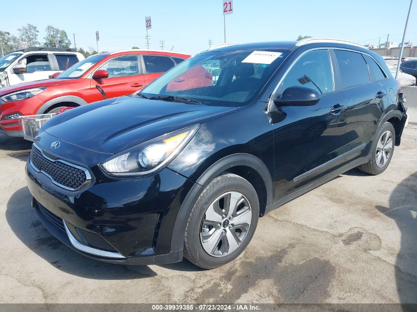 2018 Kia Niro Lx VIN: KNDCB3LC0J5210889 Lot: 39939385