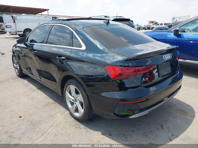 2024 Audi A3 Premium 40 Tfsi Front-Wheel Drive S Tronic VIN: WAUAUDGYXRA081041 Lot: 39939387