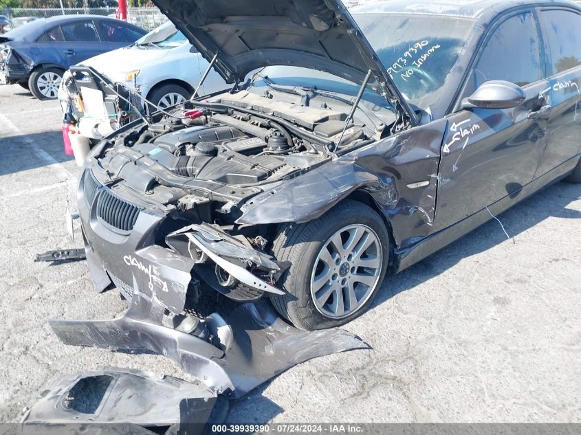 2007 BMW 328I VIN: WBAVC53517FZ71191 Lot: 39939390