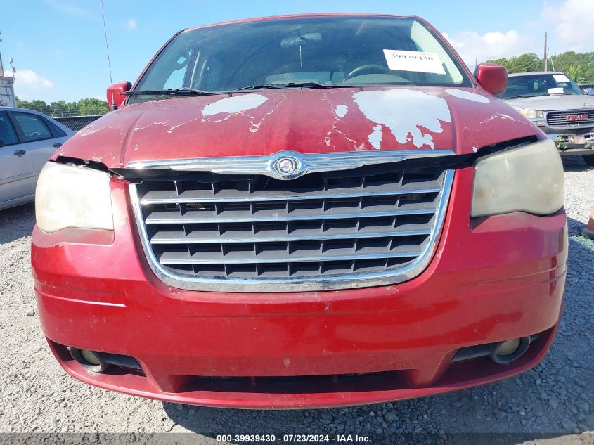 2009 Chrysler Town & Country Touring VIN: 2A8HR54139R592210 Lot: 39939430