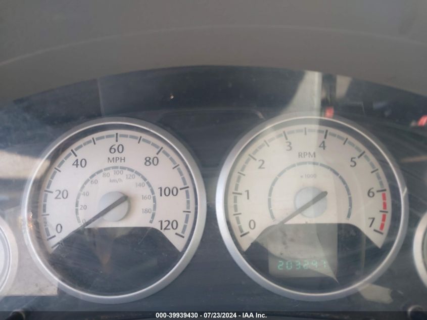 2009 Chrysler Town & Country Touring VIN: 2A8HR54139R592210 Lot: 39939430