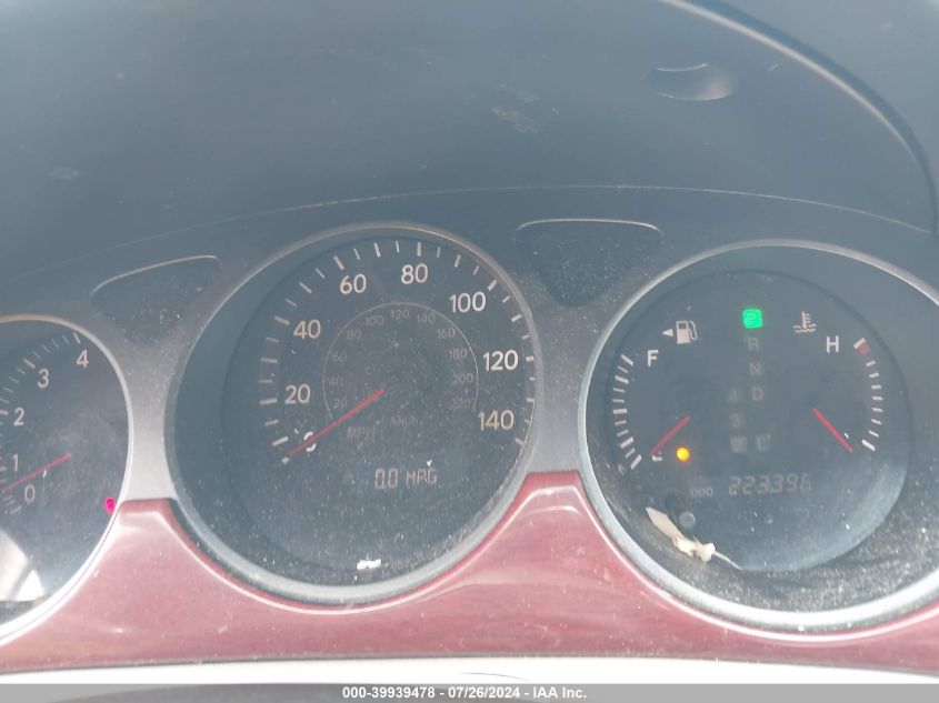 2003 Lexus Es 300 VIN: JTHBF30G630124587 Lot: 39939478