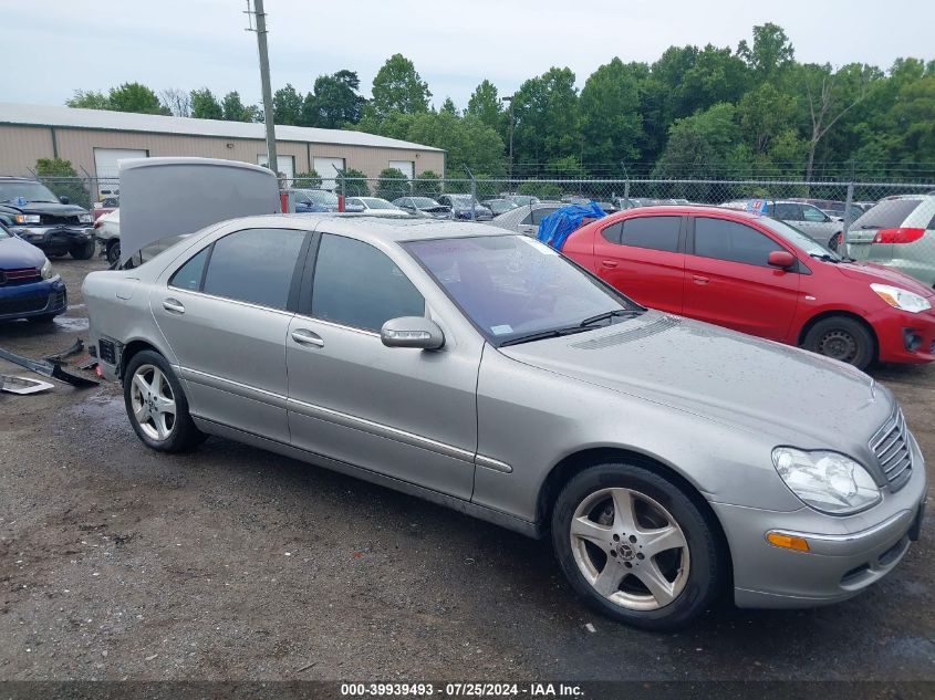2004 Mercedes-Benz S 430 VIN: WDBNG70J24A402796 Lot: 39939493