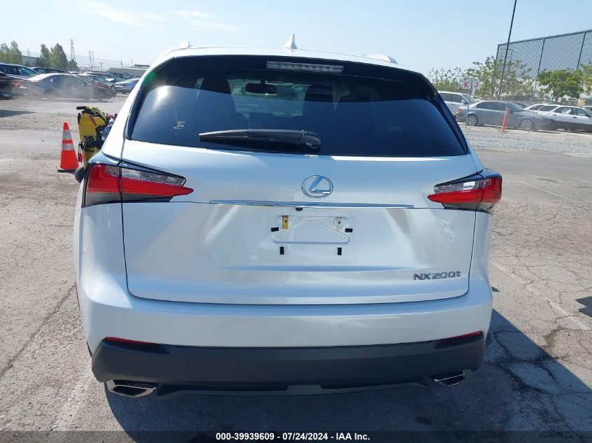 2017 Lexus Nx 200T 200T/Base/F Sport VIN: JTJBARBZ7H2146351 Lot: 39939609