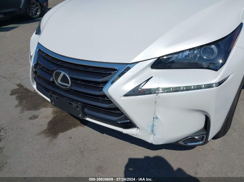 2017 Lexus Nx 200T 200T/Base/F Sport VIN: JTJBARBZ7H2146351 Lot: 39939609