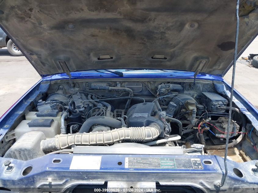 2004 Ford Ranger Edge/Xl/Xlt VIN: 1FTYR10U14PA43406 Lot: 39939626