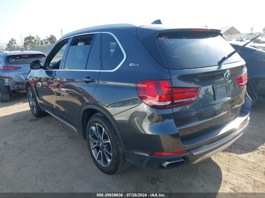 VIN 5UXKT0C5XJ0V98265 2018 BMW X5, Edrive Xdrive40E... no.3