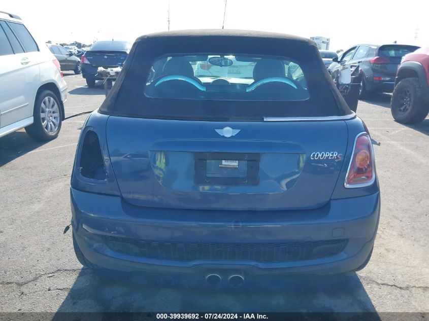 2009 Mini Cooper S VIN: WMWMS33519TY07897 Lot: 39939692