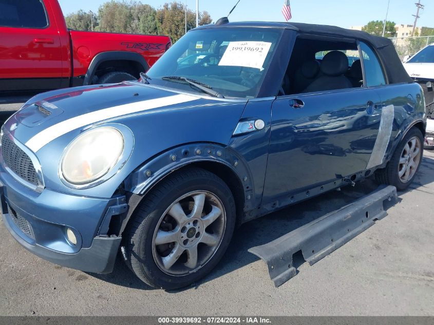 2009 Mini Cooper S VIN: WMWMS33519TY07897 Lot: 39939692