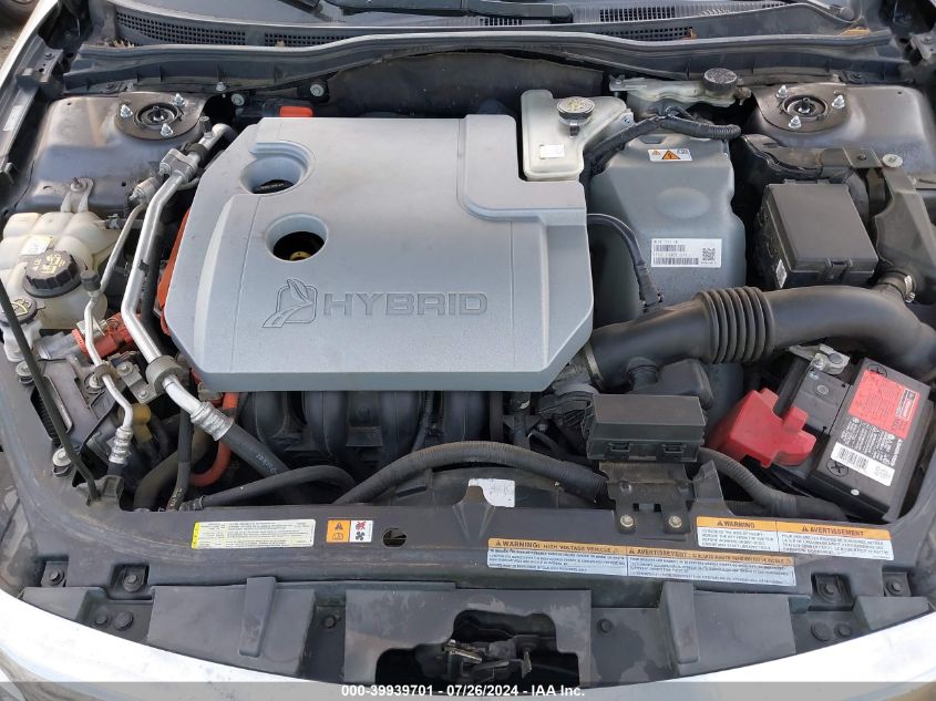 2010 Ford Fusion Hybrid VIN: 3FADP0L39AR216830 Lot: 39939701