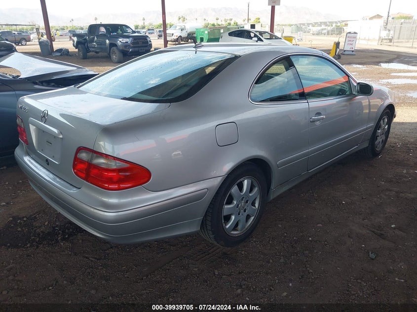 2002 Mercedes-Benz Clk 320 VIN: WDBLJ65G12T112826 Lot: 39939705