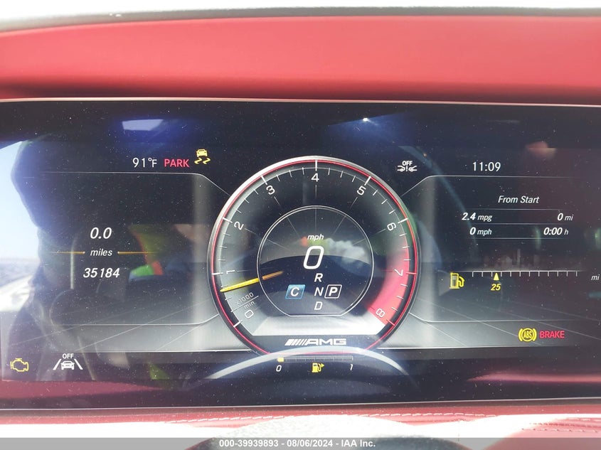 VIN W1KUG8JB0LA555000 2020 MERCEDES-BENZ AMG S 63 4MATIC