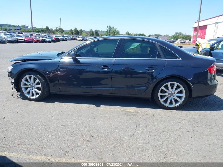 2013 AUDI A4 2.0T PREMIUM - WAUFFAFL1DN021638