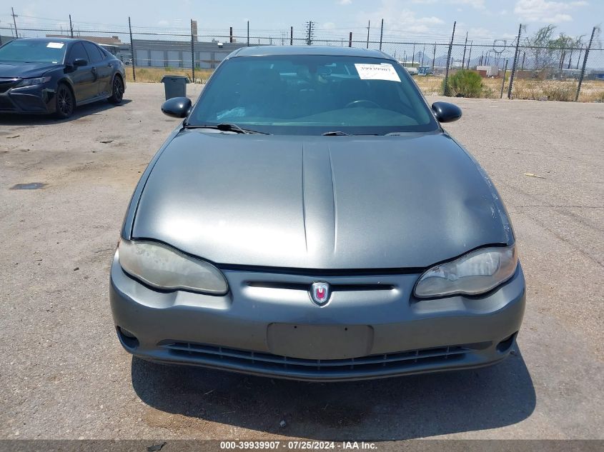 2005 Chevrolet Monte Carlo Supercharged Ss VIN: 2G1WZ151359126172 Lot: 39939907