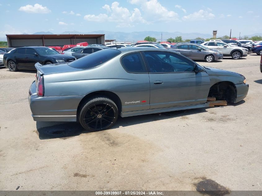 2005 Chevrolet Monte Carlo Supercharged Ss VIN: 2G1WZ151359126172 Lot: 39939907