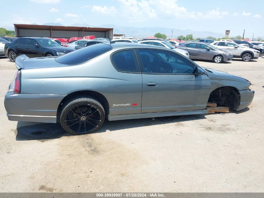 2005 Chevrolet Monte Carlo Supercharged Ss VIN: 2G1WZ151359126172 Lot: 39939907