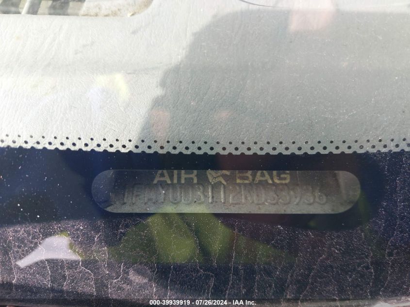 2002 Ford Escape Xlt VIN: 1FMYU03112KD33936 Lot: 39939919