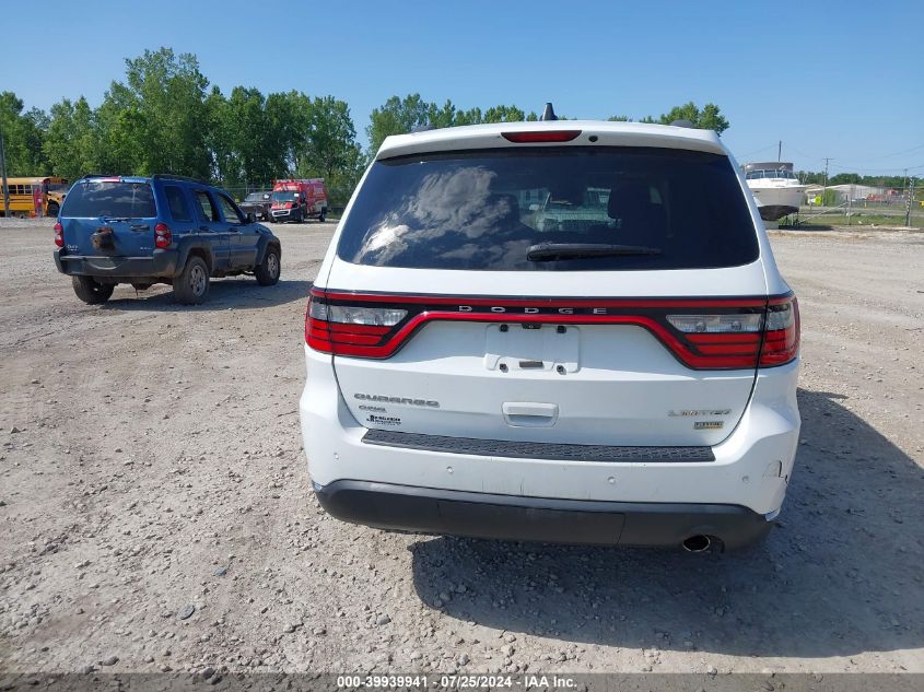 2015 Dodge Durango Limited VIN: 1C4RDJDG0FC714937 Lot: 39939941