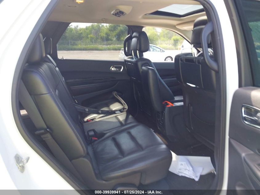 2015 Dodge Durango Limited VIN: 1C4RDJDG0FC714937 Lot: 39939941