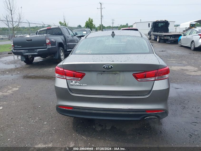 2016 Kia Optima Lx VIN: 5XXGT4L35GG007991 Lot: 39939948