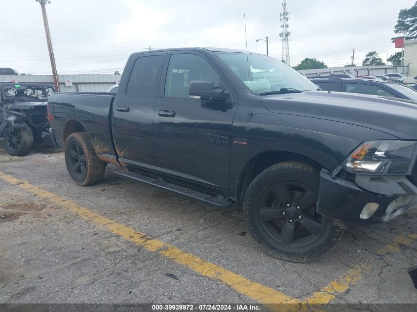 2018 Ram 1500 Big Horn Quad Cab 4X4 6'4 Box VIN: 1C6RR7GT7JS343746 Lot: 39939972