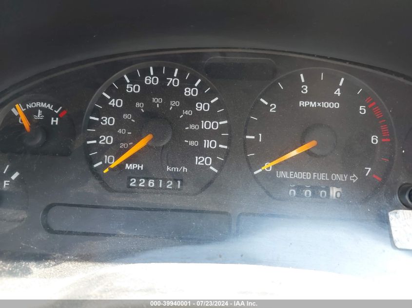 1998 Ford Mustang VIN: 1FAFP4041WF250214 Lot: 39940001