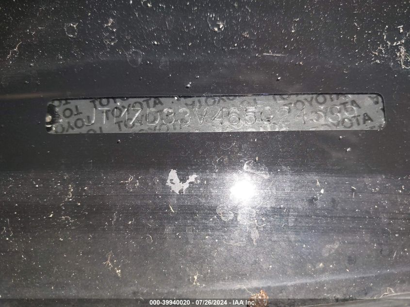 2006 Toyota Rav4 VIN: JTMZD33V465024639 Lot: 39940020