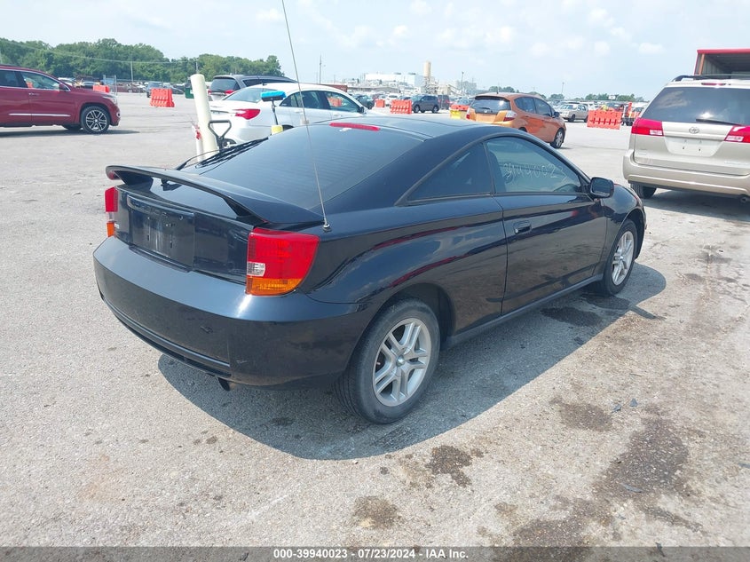2001 Toyota Celica Gt VIN: JTDDR32T410107294 Lot: 39940023