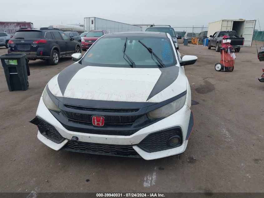 2018 Honda Civic Ex VIN: SHHFK7H55JU221396 Lot: 39940031