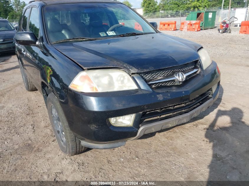 2001 Acura Mdx VIN: 2HNYD18811H515751 Lot: 39940033