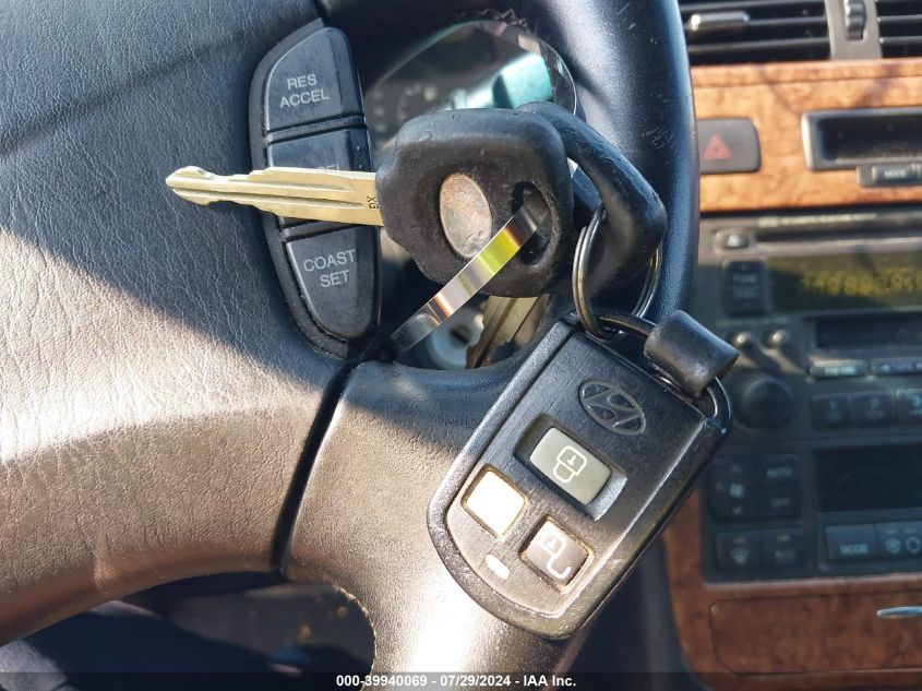 2005 Hyundai Xg 350 VIN: KMHFU45E45A395906 Lot: 39940069