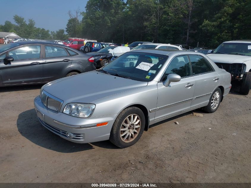 2005 Hyundai Xg 350 VIN: KMHFU45E45A395906 Lot: 39940069