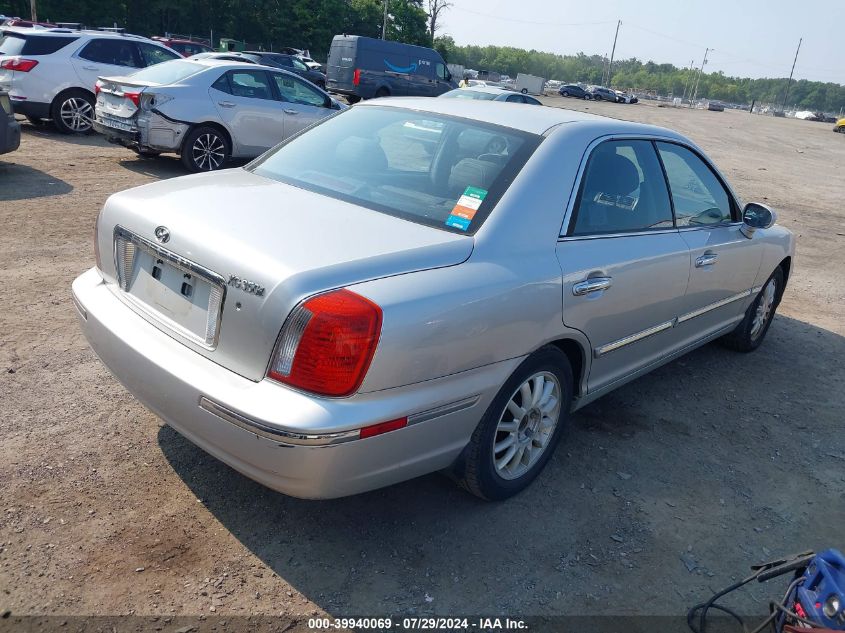 2005 Hyundai Xg 350 VIN: KMHFU45E45A395906 Lot: 39940069