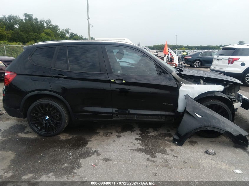 2017 BMW X3 xDrive28I VIN: 5UXWX9C33H0T21010 Lot: 39940071