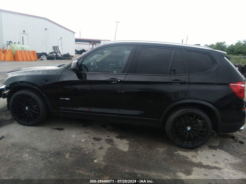 2017 BMW X3 xDrive28I VIN: 5UXWX9C33H0T21010 Lot: 39940071