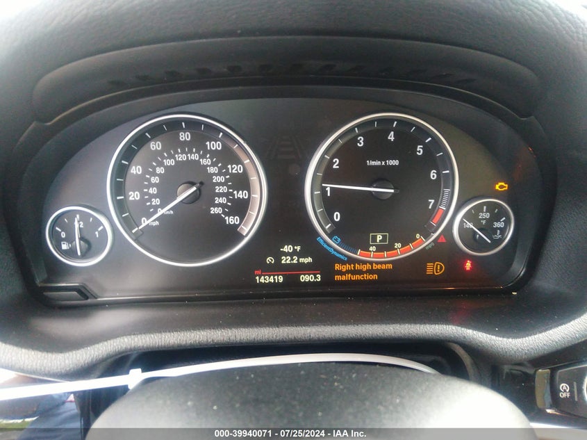 2017 BMW X3 xDrive28I VIN: 5UXWX9C33H0T21010 Lot: 39940071